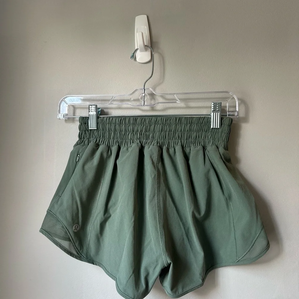 Lululemon Olive Green Shorts
